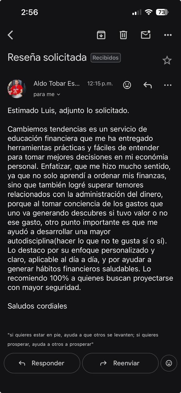 Testimonio Aldo Tobar