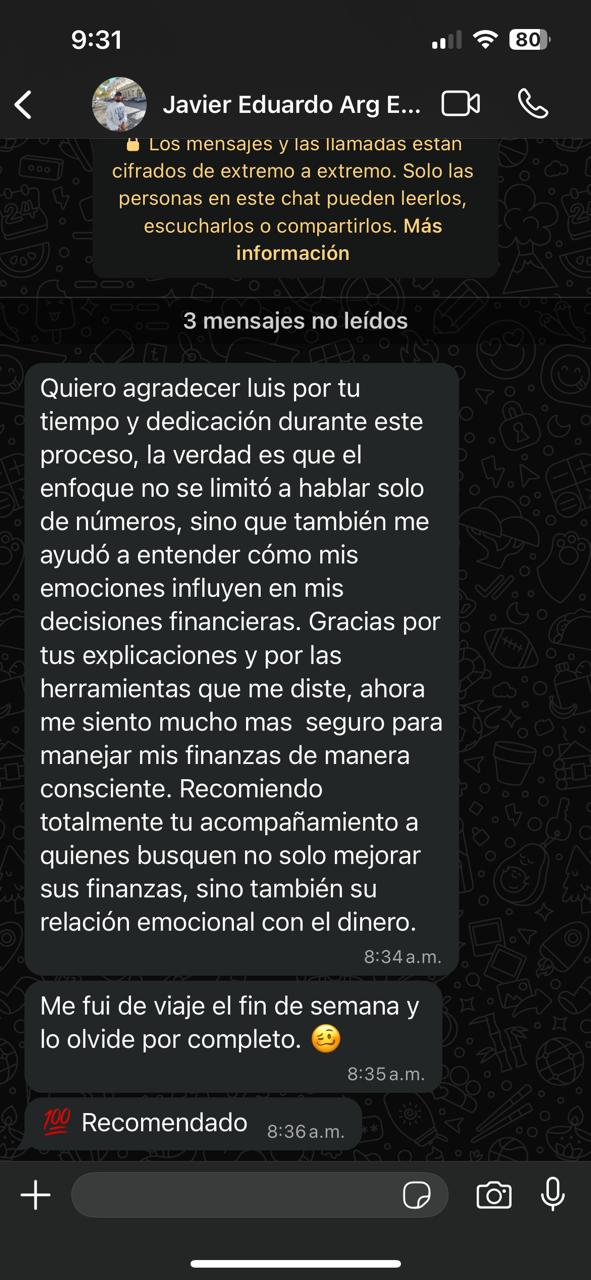 Testimonio Javier Eduardo